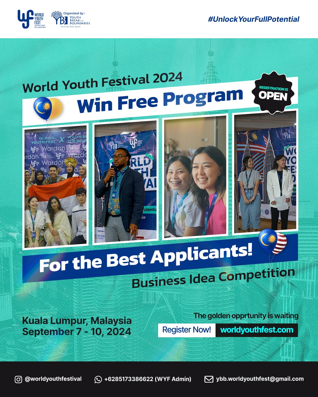 WORLD YOUTH FESTIVAL 2024: IGNITING INNOVATION AND EMPOWERING YOUTH LEADERS