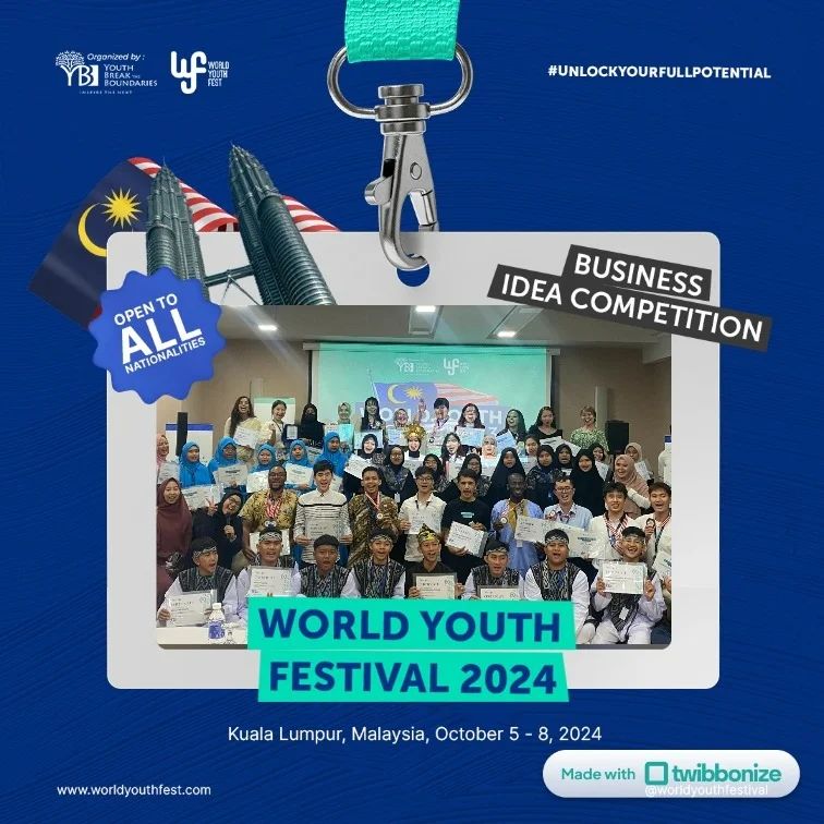 Show Your Excitement for World Youth Festival 2024 with a Twibbon!