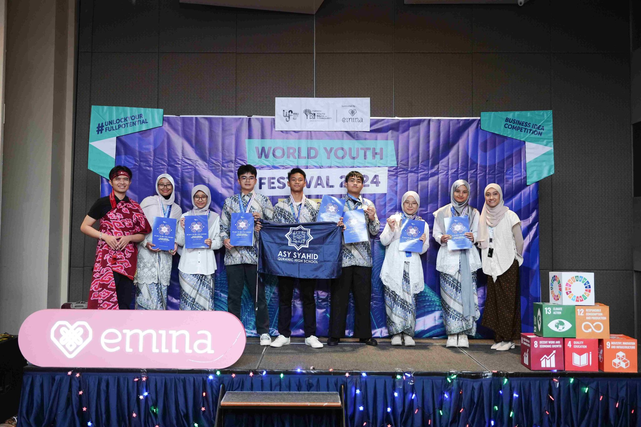 HOPE Union from Sekolah Quran Asy Syahid Wins Second Place at World Youth Festival 2024