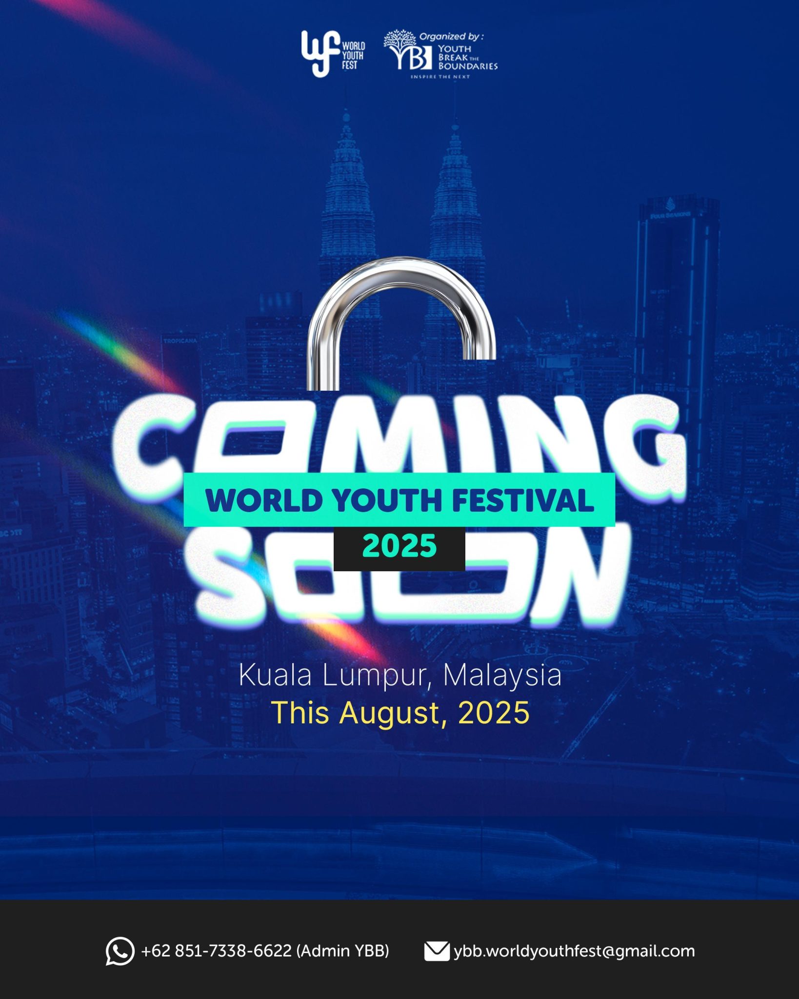 Welcoming World Youth Festival 2025 – Get Ready to Ignite Your Potential!