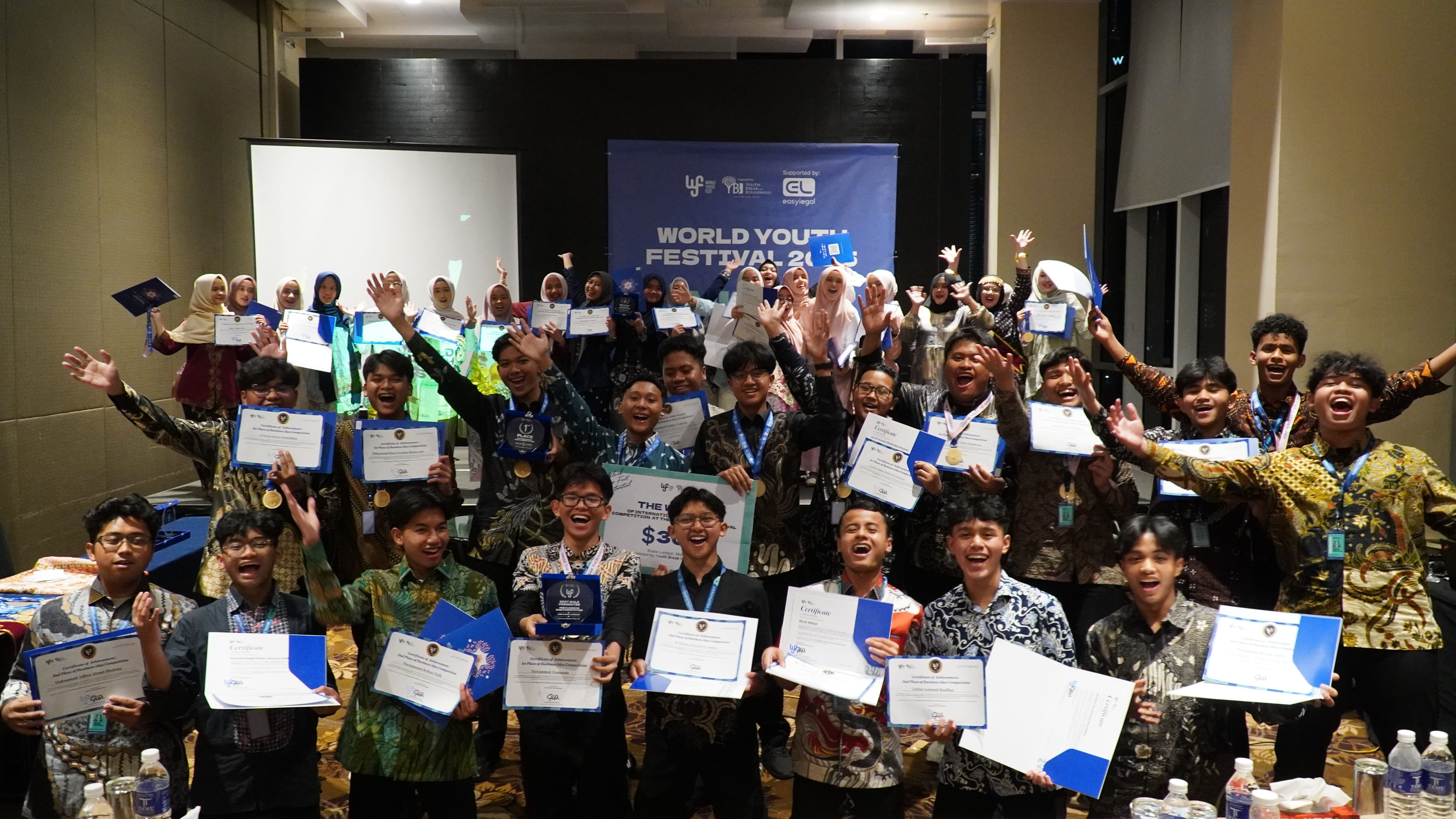 [PRESS RELEASE] Youth Break the Boundaries Announces the Official Winners of the World Youth Festival 2025 in Kuala Lumpur