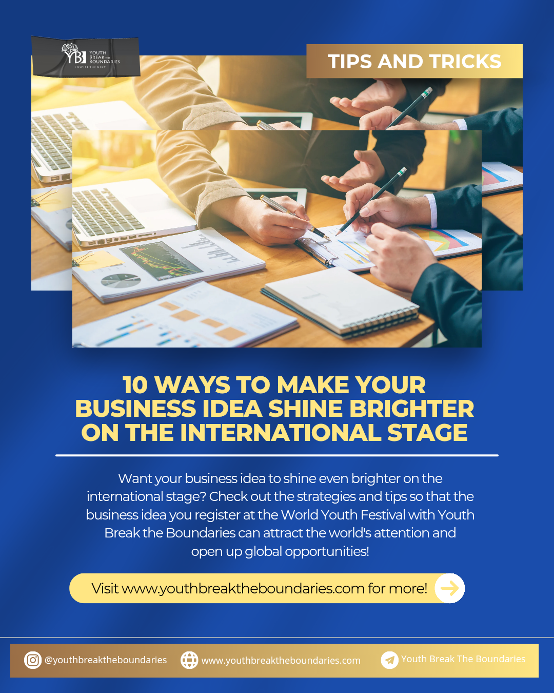 10 Ways to Make Your Business Idea Shine Brighter on the International Stage